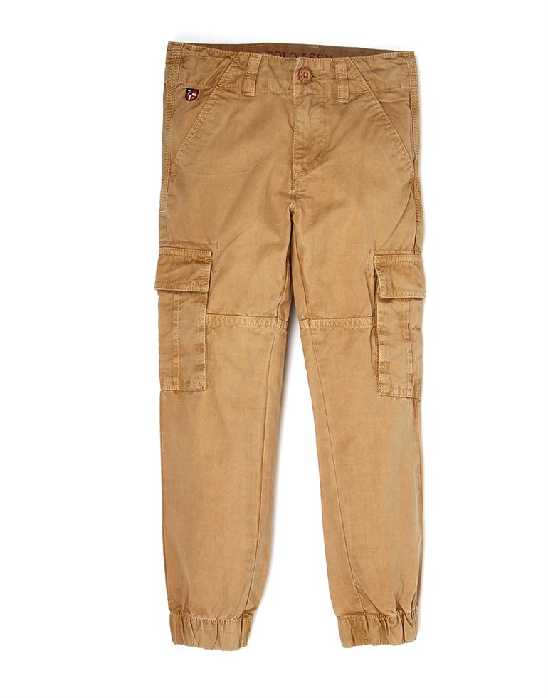 U.S. Polo Assn. Boys Casual Wear Solid Trouser